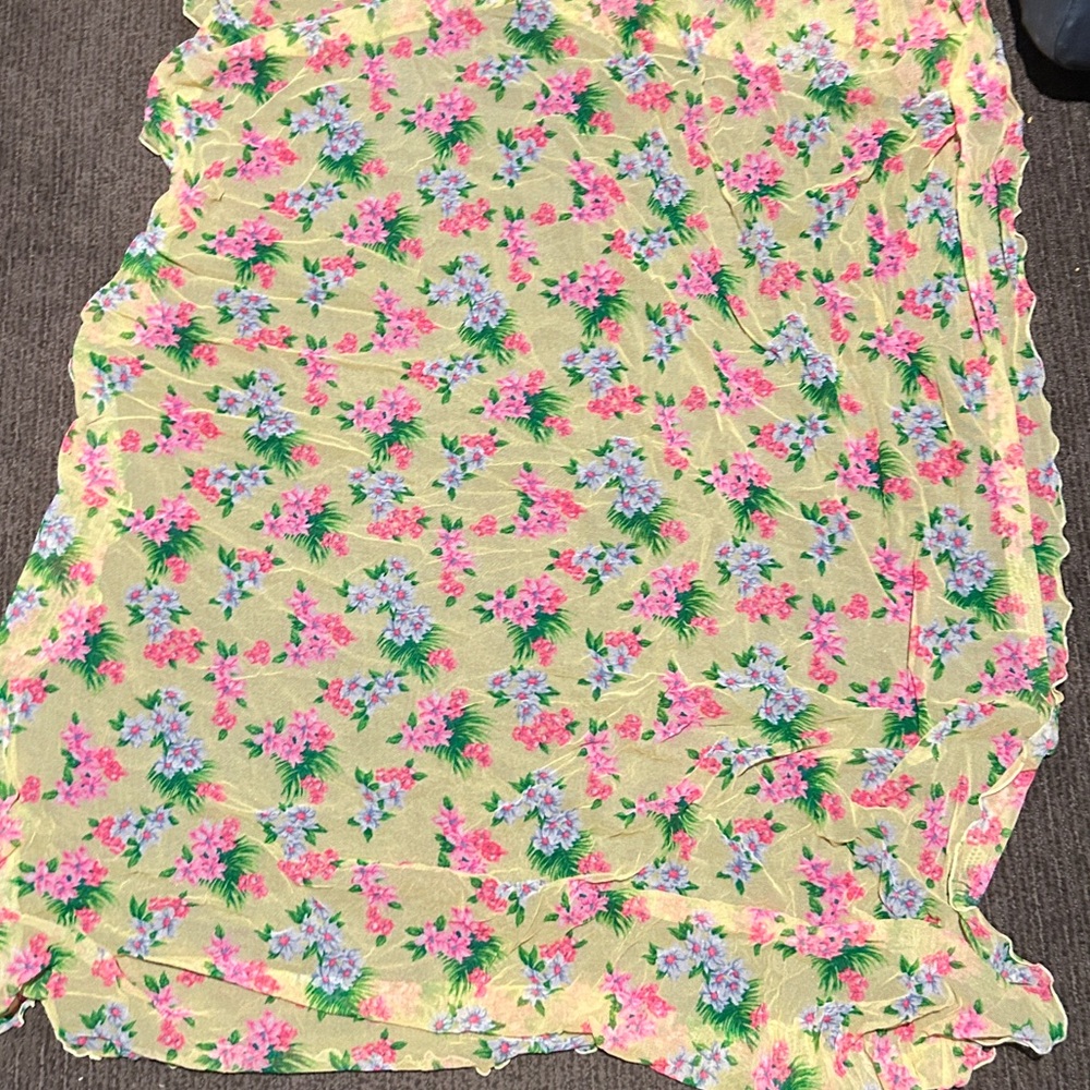 Floral Wrap coverup